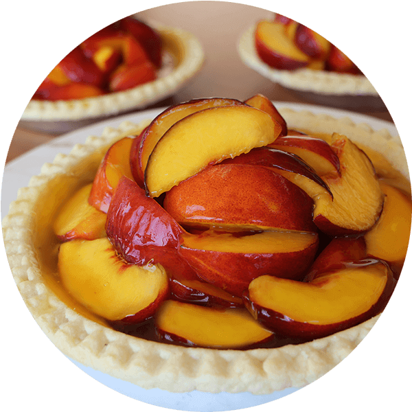 Fresh Peach Pies