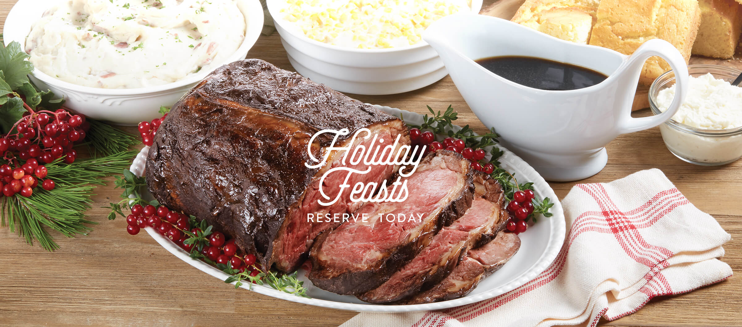 Marie Callender's Prime Rib Holiday Feasts - Order Now